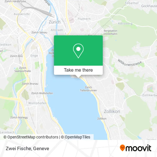 Zwei Fische map