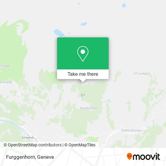 Furggenhorn map
