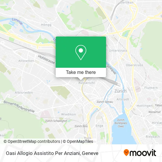 Oasi Allogio Assistito Per Anziani map