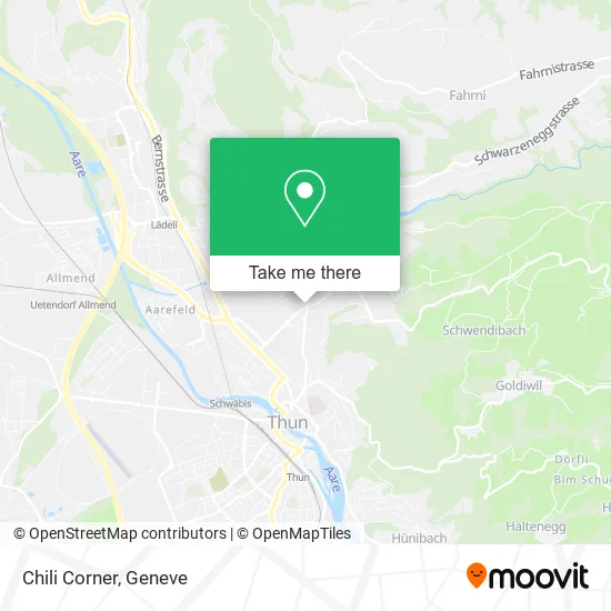 Chili Corner map