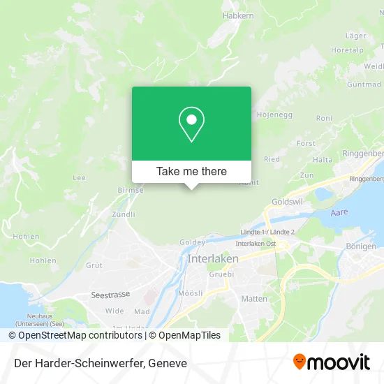 Der Harder-Scheinwerfer map