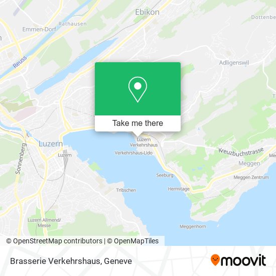 Brasserie Verkehrshaus map