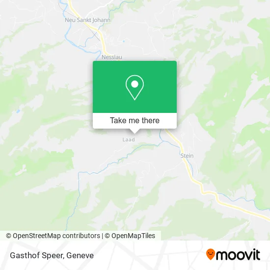 Gasthof Speer map