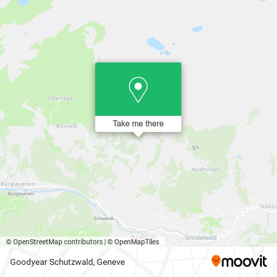 Goodyear Schutzwald map