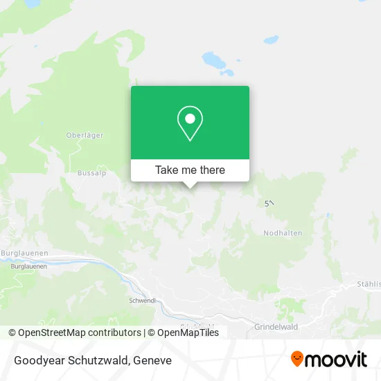 Goodyear Schutzwald map