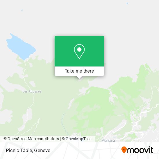 Picnic Table map