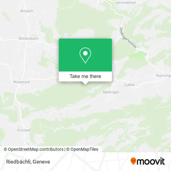 Riedbächli map