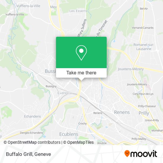 Buffalo Grill map