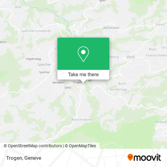 Trogen map