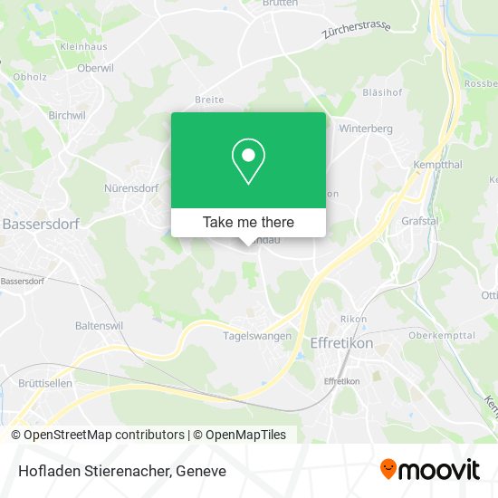 Hofladen Stierenacher map