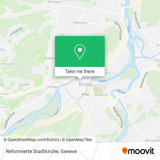 Reformierte Stadtkirche map