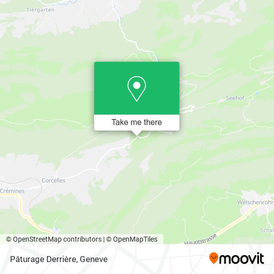 Pâturage Derrière map
