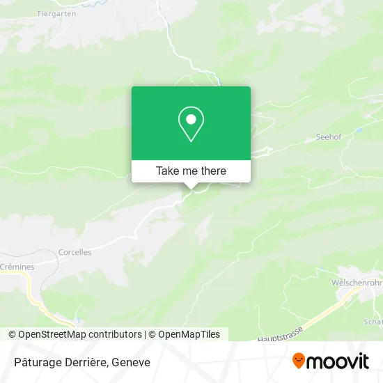Pâturage Derrière plan