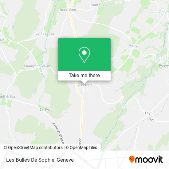 Les Bulles De Sophie map