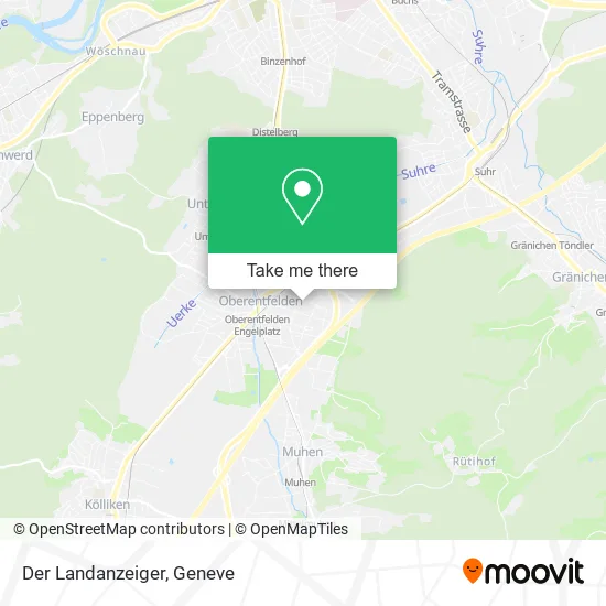 Der Landanzeiger map