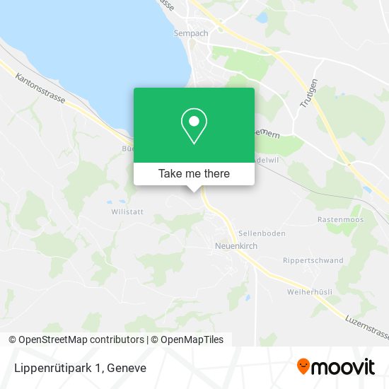 Lippenrütipark 1 map