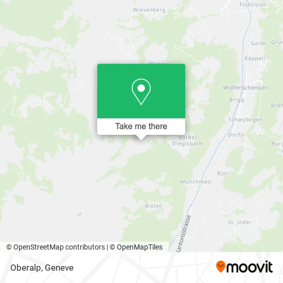 Oberalp map