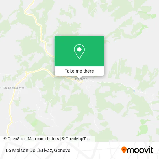 Le Maison De L‘Etivaz plan