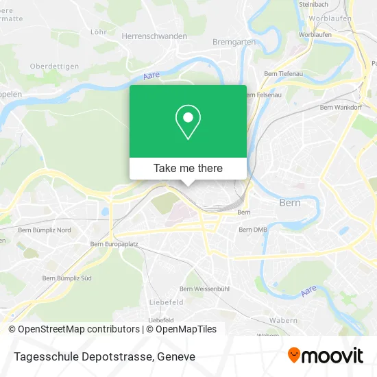 Tagesschule Depotstrasse map