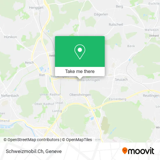 Schweizmobil.Ch map
