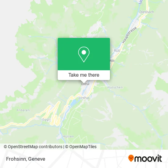 Frohsinn map
