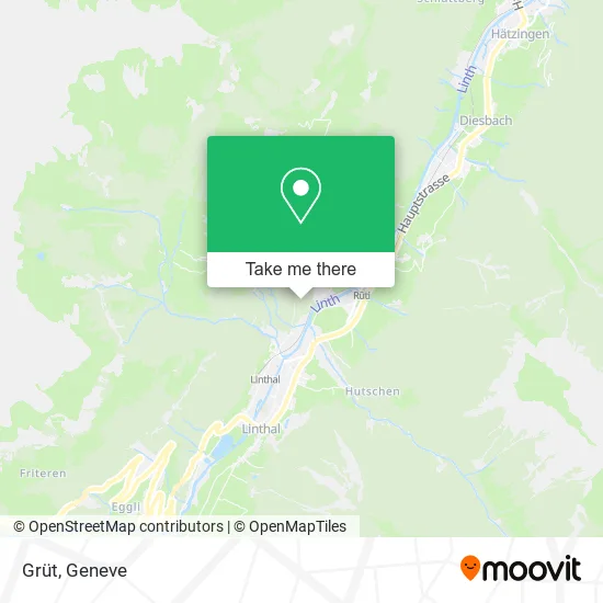 Grüt map