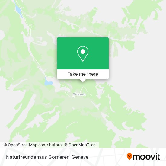 Naturfreundehaus Gorneren map