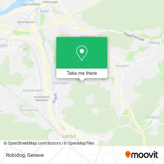 Robidog map