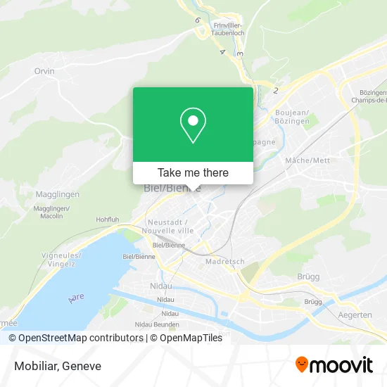 Mobiliar map