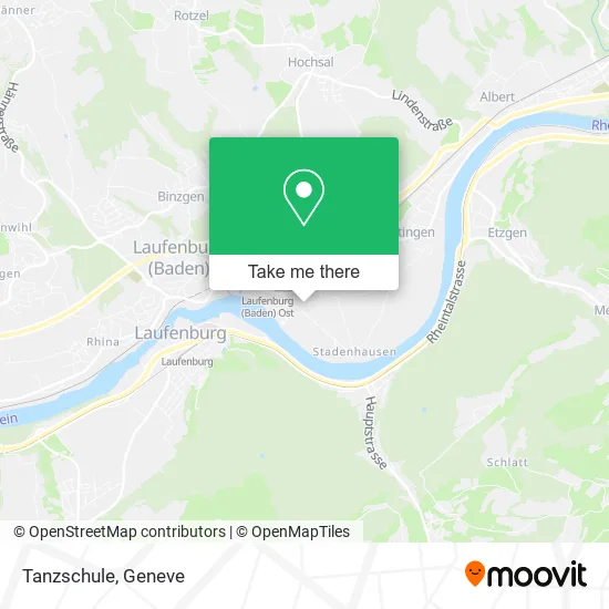 Tanzschule map