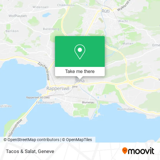 Tacos & Salat map