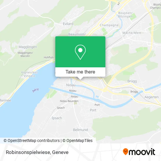 Robinsonspielwiese map