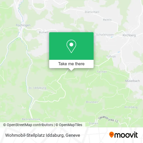 Wohmobil-Stellplatz Iddaburg map