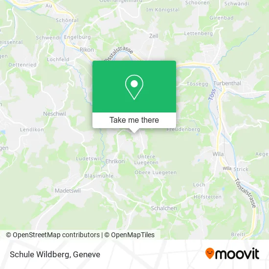 Schule Wildberg map