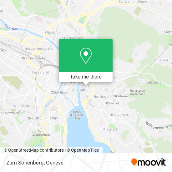 Zum Sönenberg map