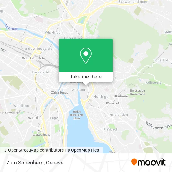 Zum Sönenberg map