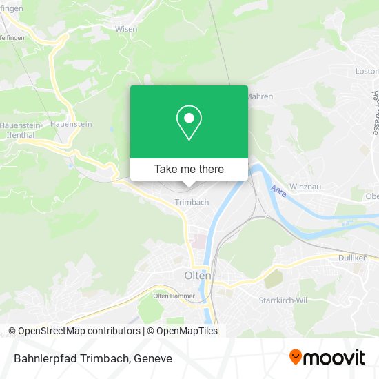 Bahnlerpfad Trimbach map