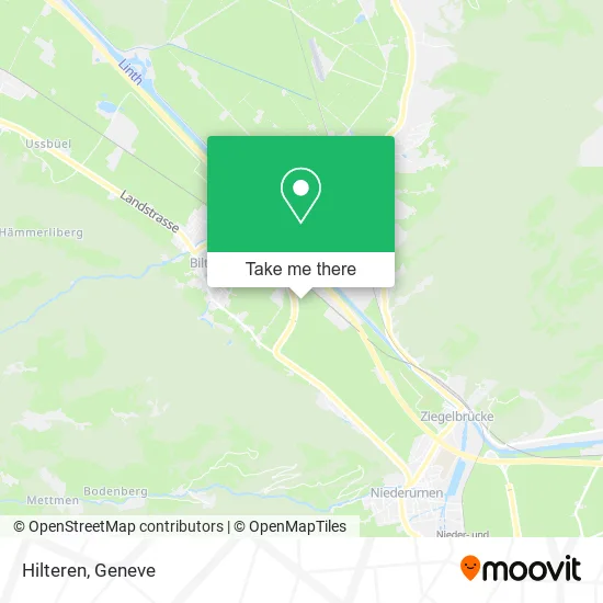 Hilteren map