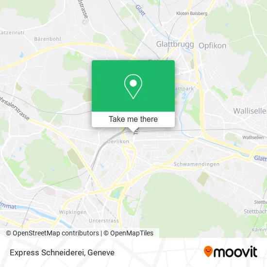 Express Schneiderei map