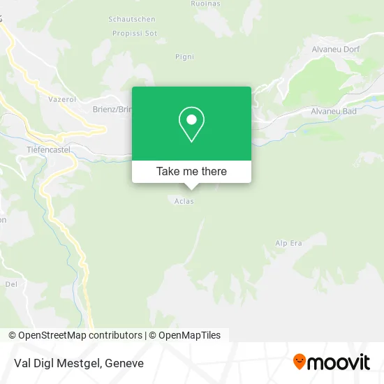Val Digl Mestgel plan