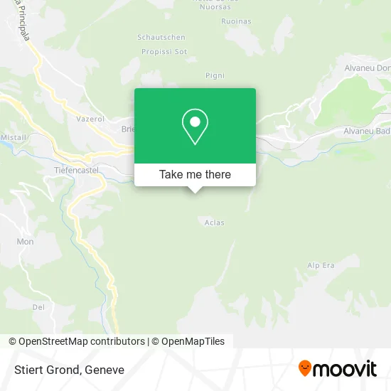 Stiert Grond map