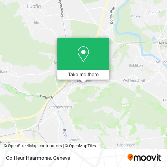 Coiffeur Haarmonie map