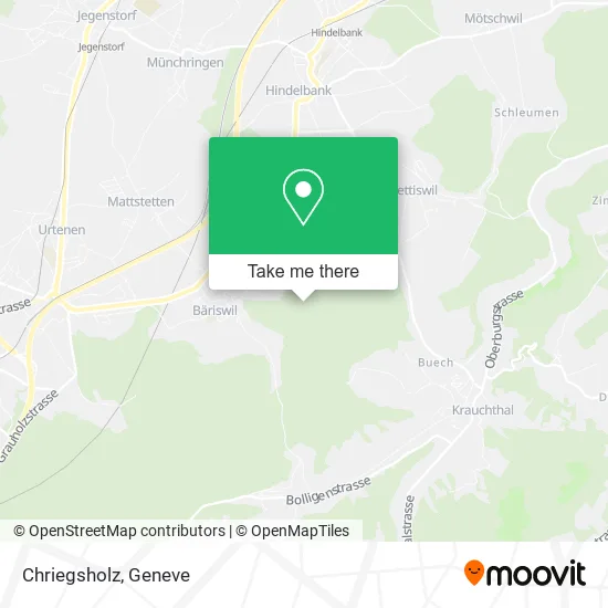 Chriegsholz map