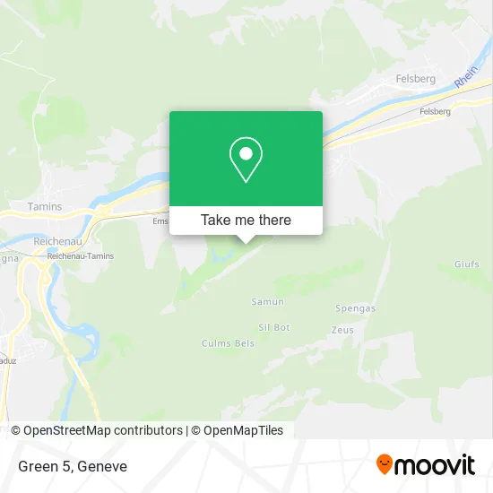 Green 5 map