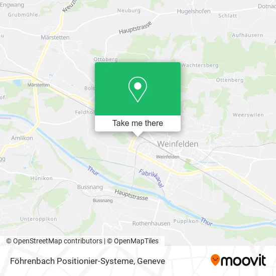 Föhrenbach Positionier-Systeme map