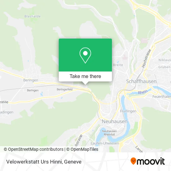Velowerkstatt Urs Hinni map
