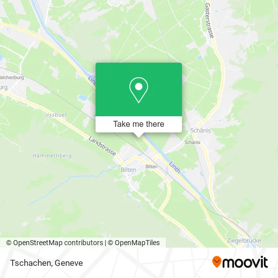 Tschachen map