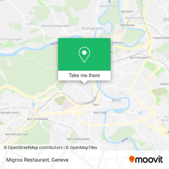 Migros Restaurant map