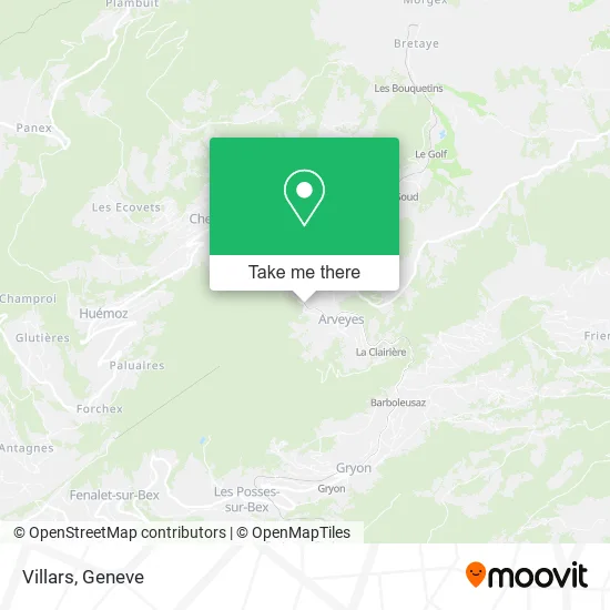 Villars map