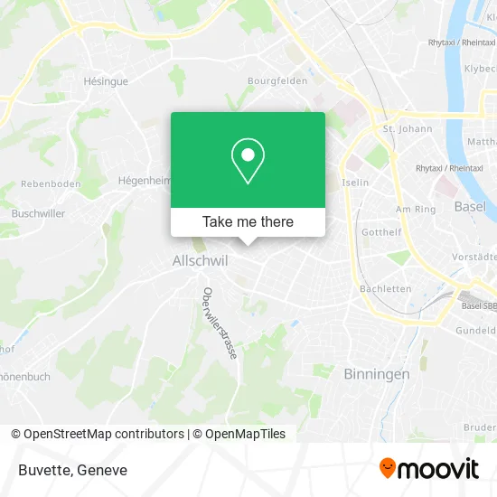 Buvette map